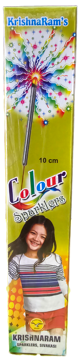 10 Cm Colour Sparklers Crackers