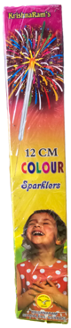 12 Cm Colour Sparklers Crackers