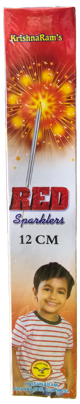 12 Cm Red Sparkles Crackers