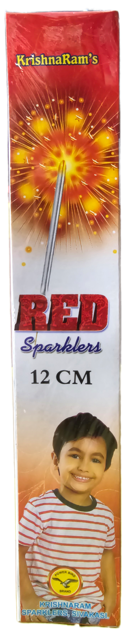 12 Cm Red Sparkles Crackers