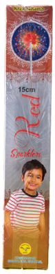 15 Cm Red Sparklers Crackers