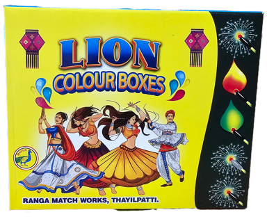Lion Color Matches Laptop Box Crackers
