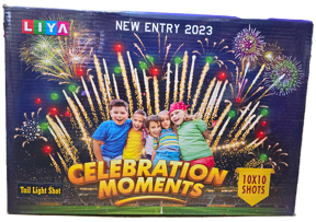 CELEBRATION MOMENT Liya 10 * 10 Colour Tail Light Shots - 1pcs