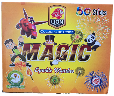 Magic Sparkle Matches Crackers