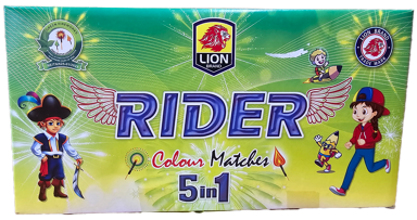 Lion Rider Color Match Box Crackers