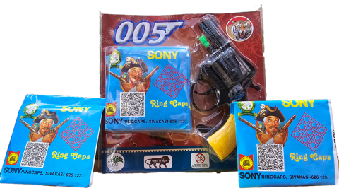 Gun Ring Cap Crackers