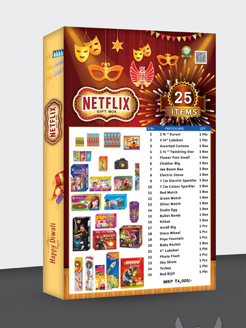 NETFLIX Crackers Gift Box