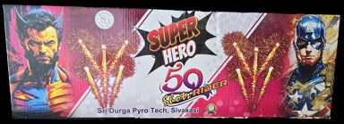 50 ഷോട്ട് റൈഡർ പടക്കങ്ങൾ