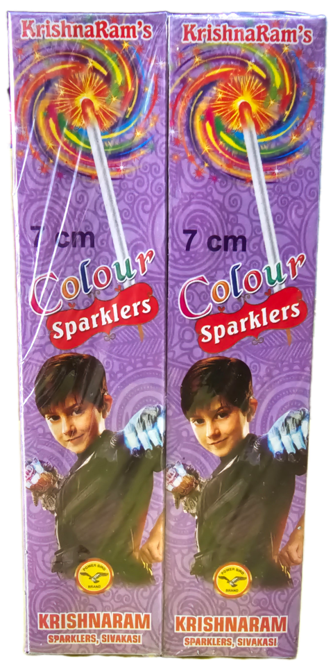 7 Cm Colour Sparklers Crackers