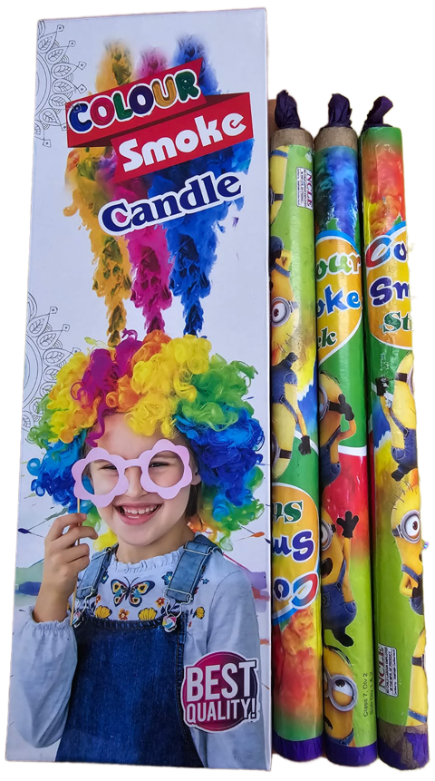 Rainbow Color Smoke Crackers