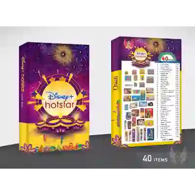 DISNEY+ HOT STAR ഗിഫ്റ്റ് ബോക്സ് പടക്കങ്ങൾ - 40 ഇനങ്ങൾ