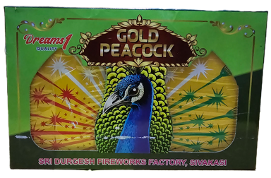 Golden Peacock Crackers