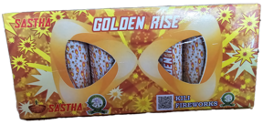 Golden Rise Crackling Fountain Crackers - 1 box ( 5 pieces )