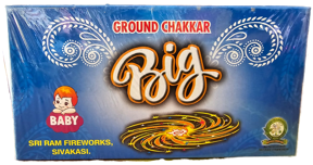 Ground Chakkar Big Crackers - 10 pcs