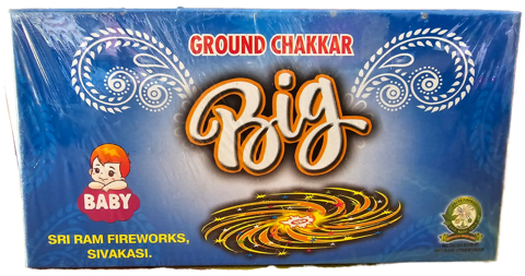 Ground Chakkar Big Crackers - 10 pcs