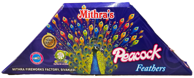 Peacock Feather 3 Eyes Crackers