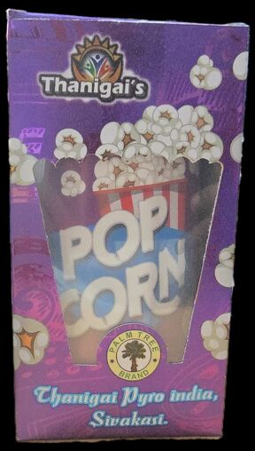 Pop Corn Shower Crackers - 1pcs