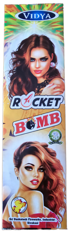 Rocket Bomb Crackers - 1box( 10 pieces)