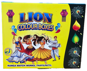 Lion Color Matches Laptop Box Crackers - 10 Boxes 