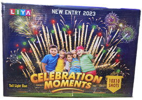 CELEBRATION MOMENT Liya 10 * 10 Colour Tail Light Shots - 1pcs