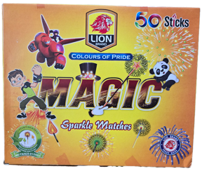 Magic Sparkle Matches Crackers - 5in1