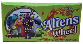 Alien Wheel Crackers - 2pcs